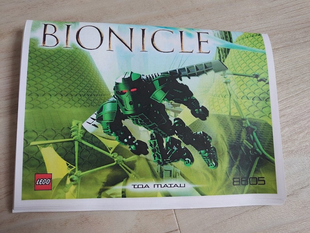 8605 LEGO Bionicle Toa Metru Matau, Bionicle, Lego, Inclusief instructies, Ophalen of Verzenden