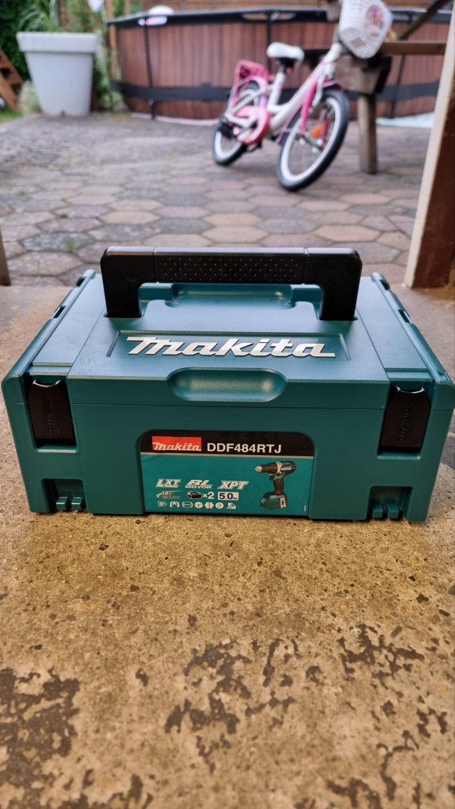 Makita DDF484RTJ Boormachine Koffer (leeg), Ophalen of Verzenden