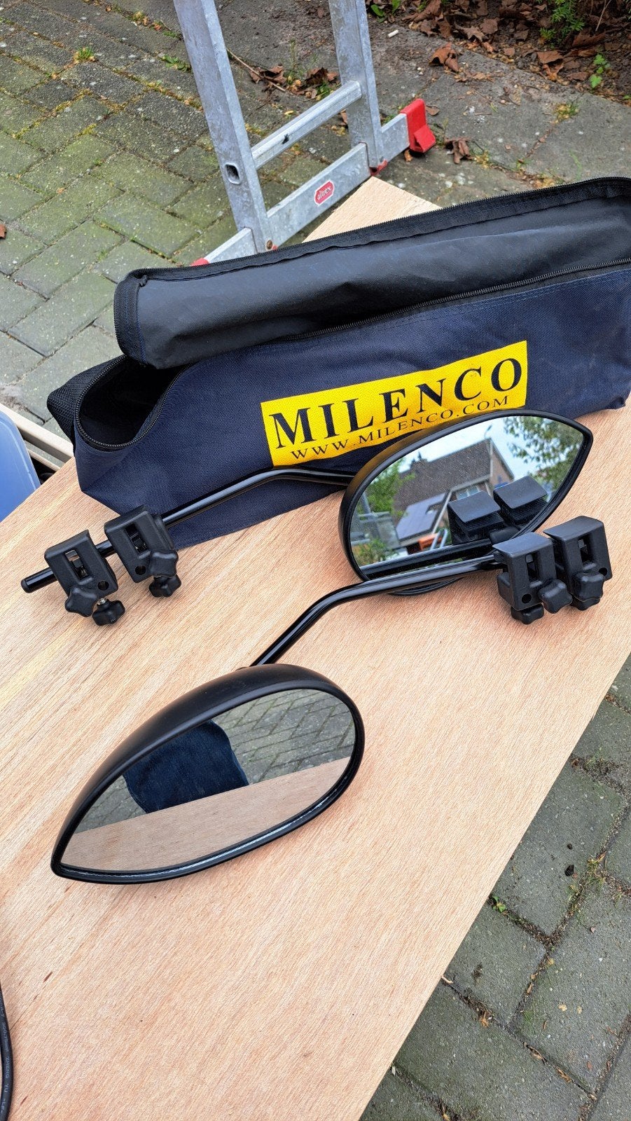 Caravanspiegel, Caravans en Kamperen, Ophalen, Zo goed als nieuw