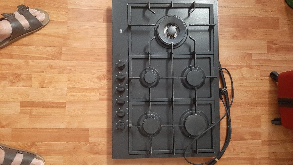 gas kookplaat, Gebruikt, Ophalen of Verzenden, Inbouw, Gas