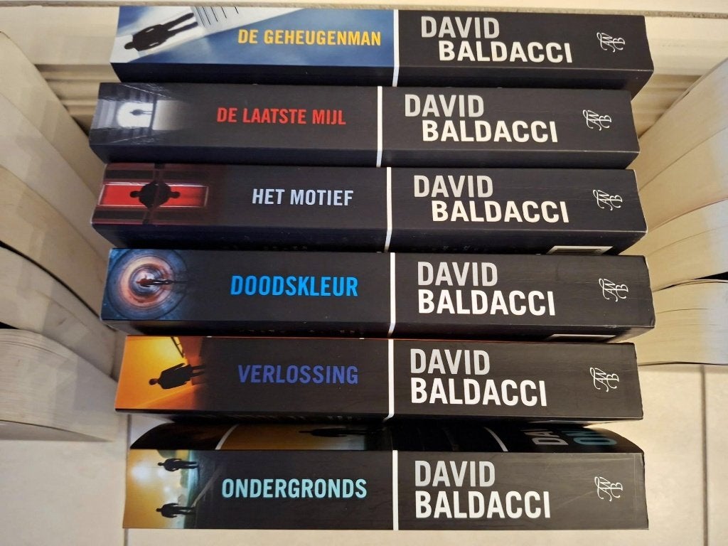 David Baldacci – meerdere hoofdpersonen (zie omschrijving), Ophalen of Verzenden, Zo goed als nieuw, David Baldacci, Amerika