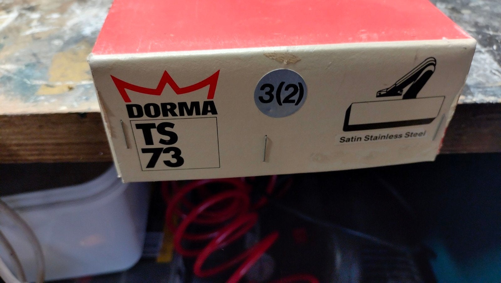 Dorma TS 73 Deursluiter met Volledige Afdekking RVS, Ophalen of Verzenden, Nieuw, Rvs, Overige typen