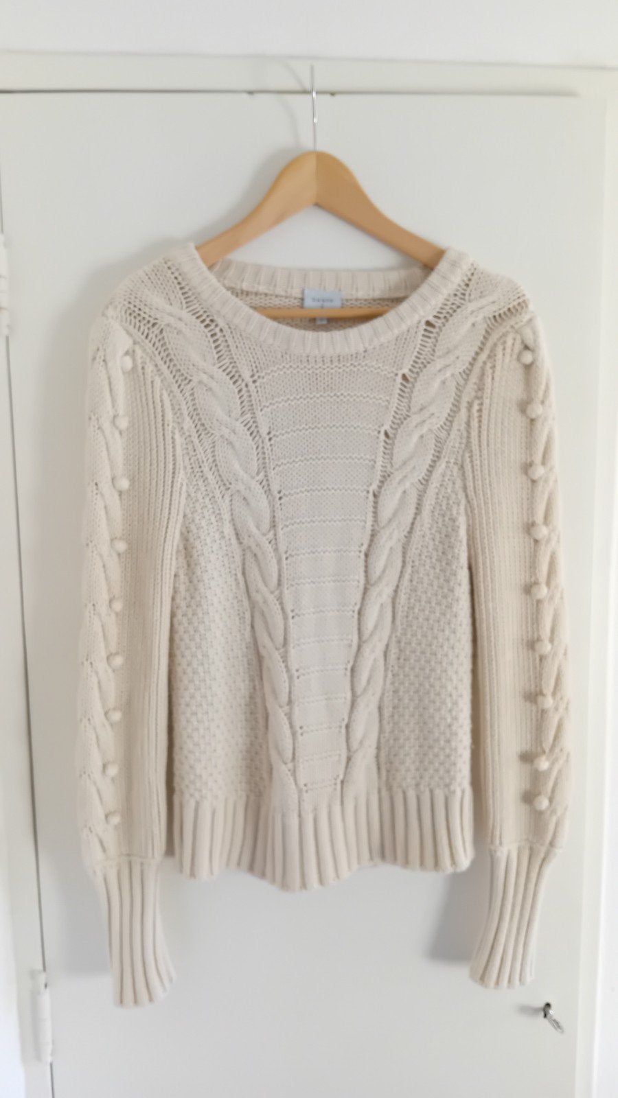 Dante6 kabel trui crème beige wolmix S, Kleding | Dames, Dante6, Beige, Nieuw, Ophalen of Verzenden