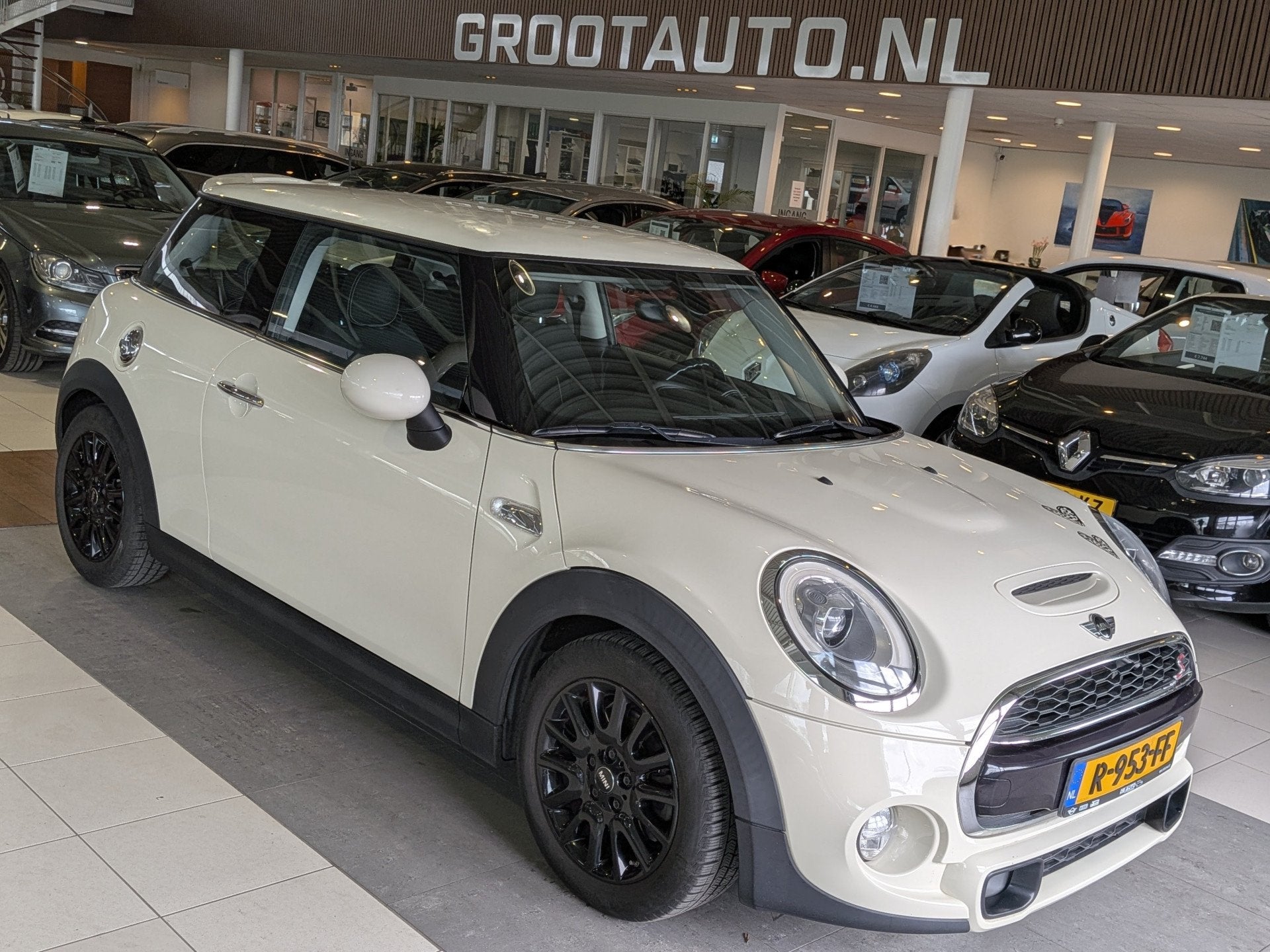 MINI Mini 2.0 Cooper S Airco, Cruise Control, Stuurbekrachti, Auto's, Voorwielaandrijving, 1998 cc, Gebruikt, Euro 6