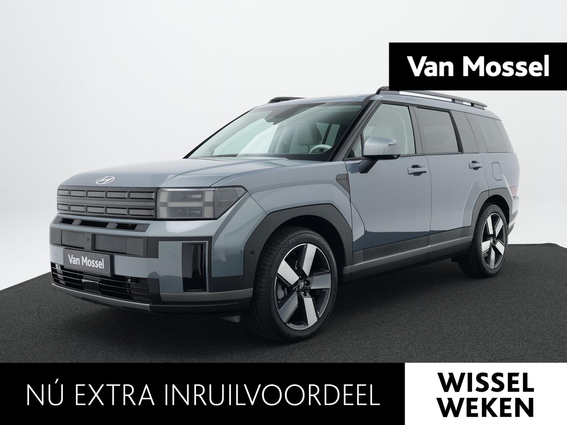 Hyundai Santa Fe 1.6 T-GDI PHEV Premium Plus 4WD 7p | AKTIE, Auto's, Gebruikt, Euro 6, 4 cilinders, 7 stoelen