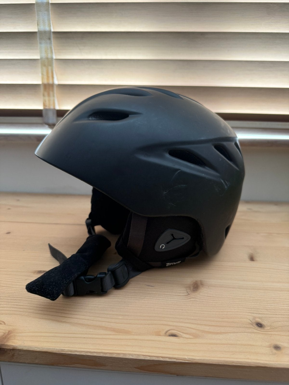 Skihelm zwart, Overige merken, Gebruikt, Overige typen, Ophalen of Verzenden