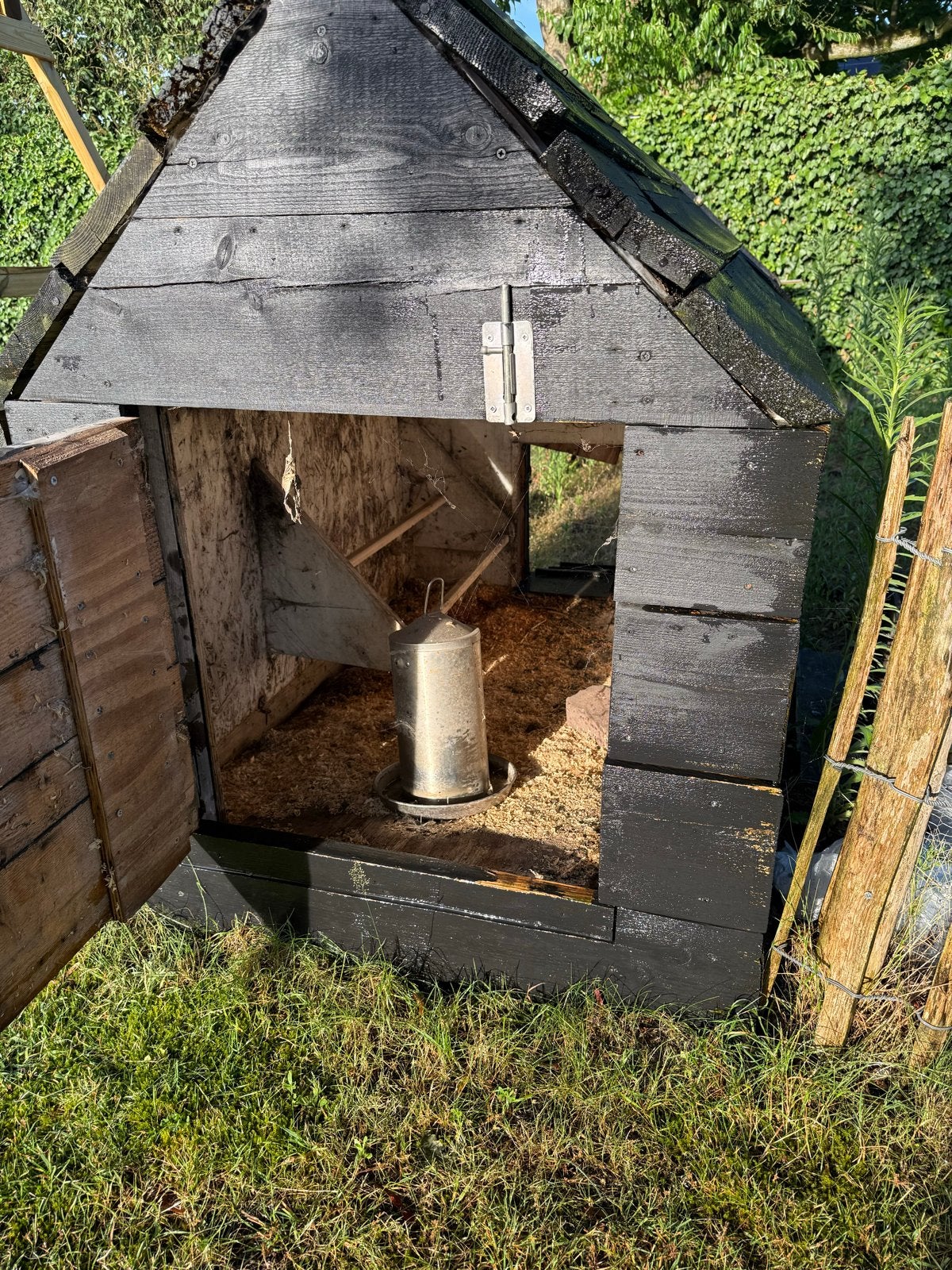 Kippenhok met ren gratis, Ophalen, Gebruikt, Kippenhok of Kippenren