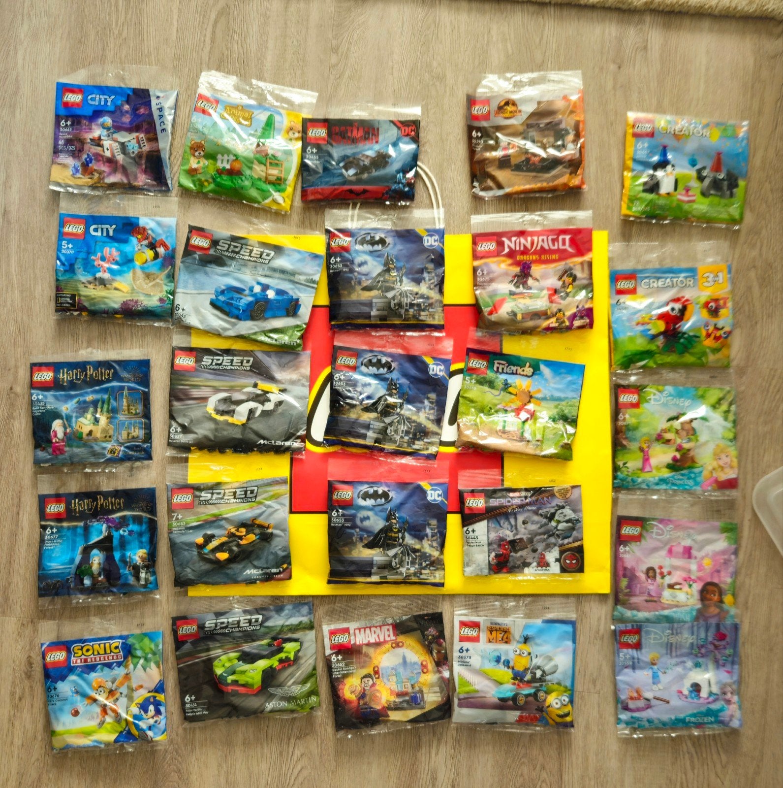 25 polybags LEGO, Inclusief accessoires, Lego, Nieuw, Ophalen of Verzenden