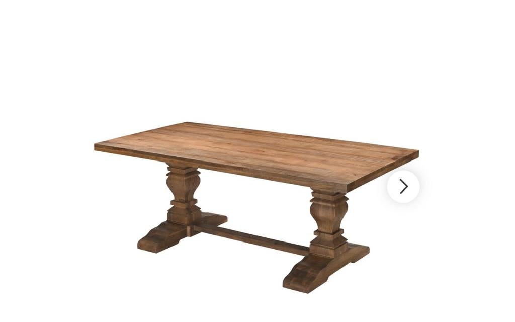 Robuuste Kloostertafel - Massief Hout GEZOCHT, Huis en Inrichting, Tafels | Eettafels, Gebruikt, 100 tot 150 cm, Landelijk, Robuust