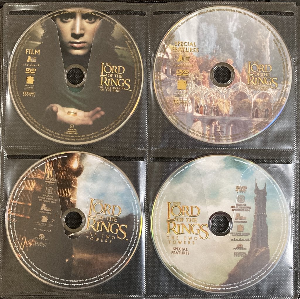 DVD The Lord of the Rings 6 DVD's, Ophalen of Verzenden, Zo goed als nieuw, Overige typen
