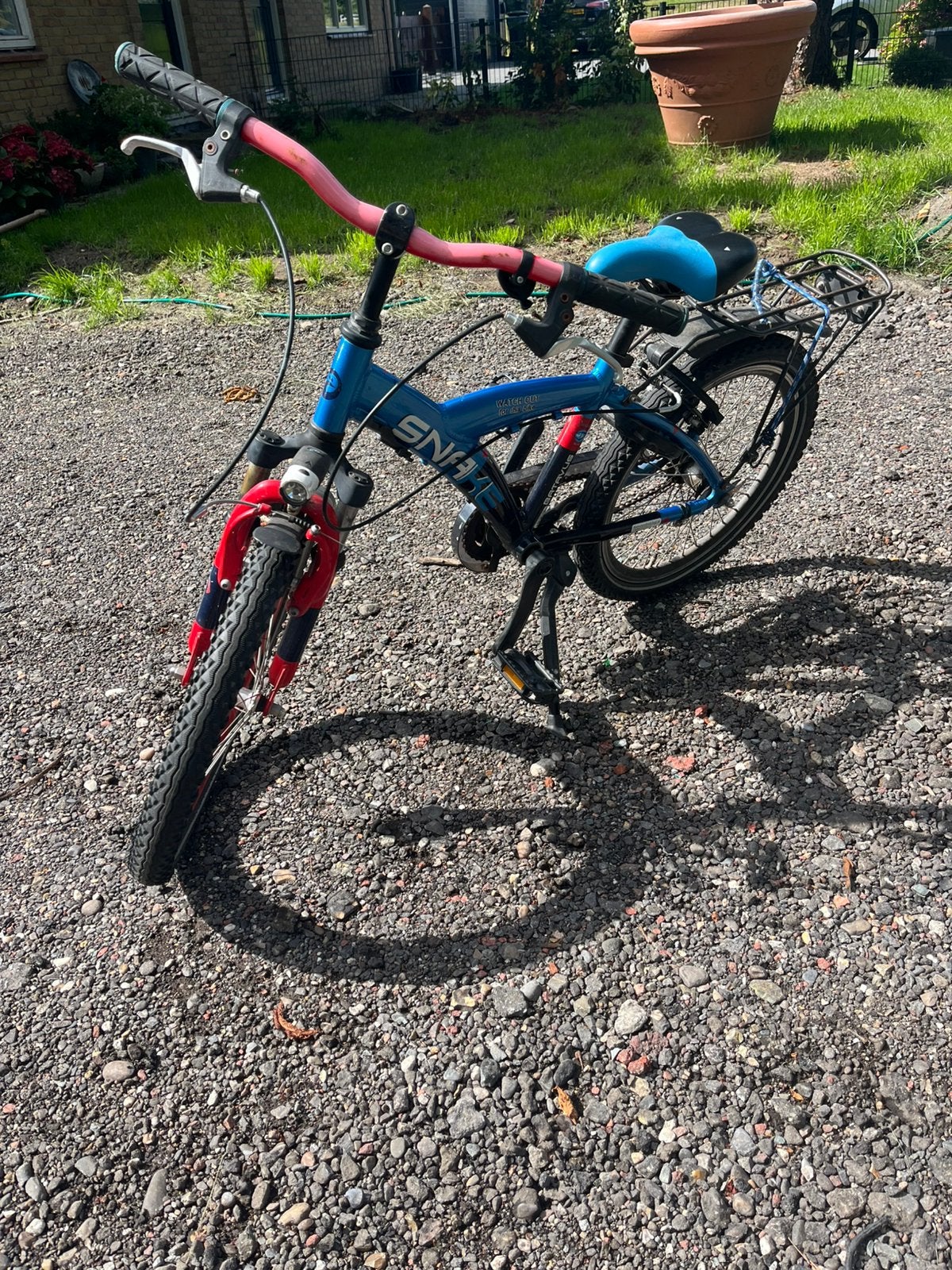 Batavus Snake 20” - stoere en stevige jongens fiets, Fietsen en Brommers, Ophalen, Terugtraprem, Gebruikt, Handrem