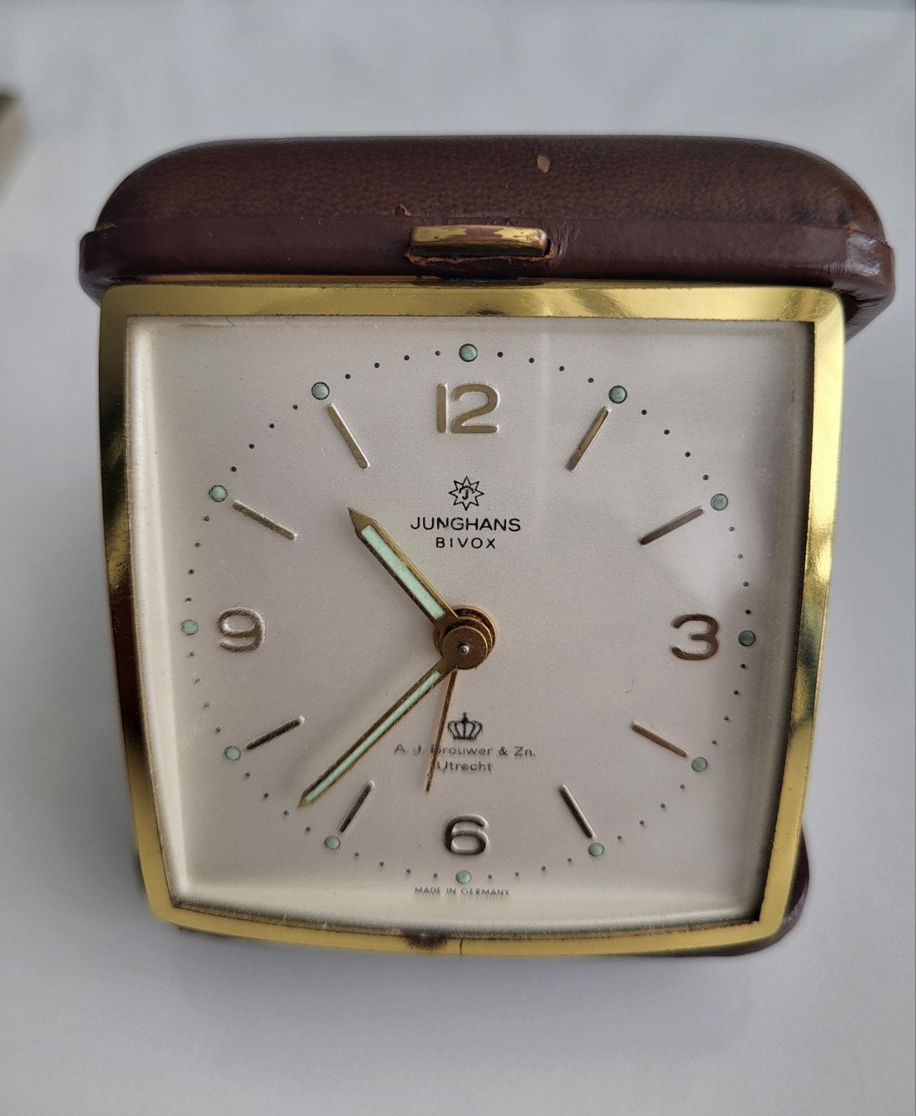 Te koop vintage Junghans wekker, Ophalen of Verzenden