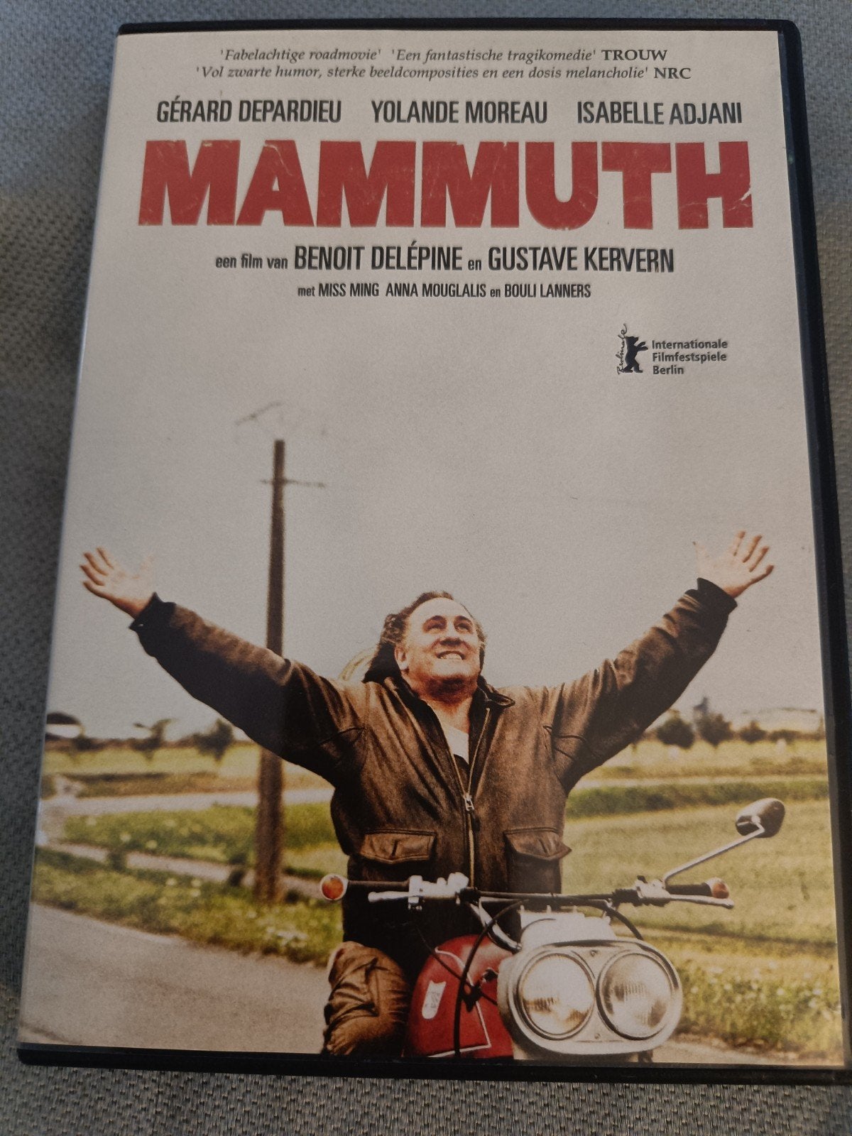 Mammuth DVD - Gérard Depardieu - Franse film, Cd's en Dvd's, Dvd's | Filmhuis, Gebruikt, Nederlands, Inclusief doosje, Ophalen of Verzenden