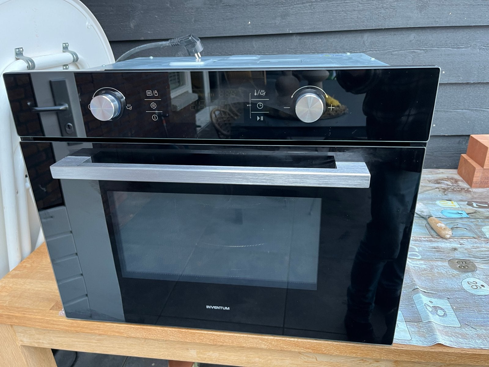 Inventum IMC6044GK Inbouw Combimagnetron Oven, Combimagnetron, 60 cm of meer, Grill, Ophalen of Verzenden