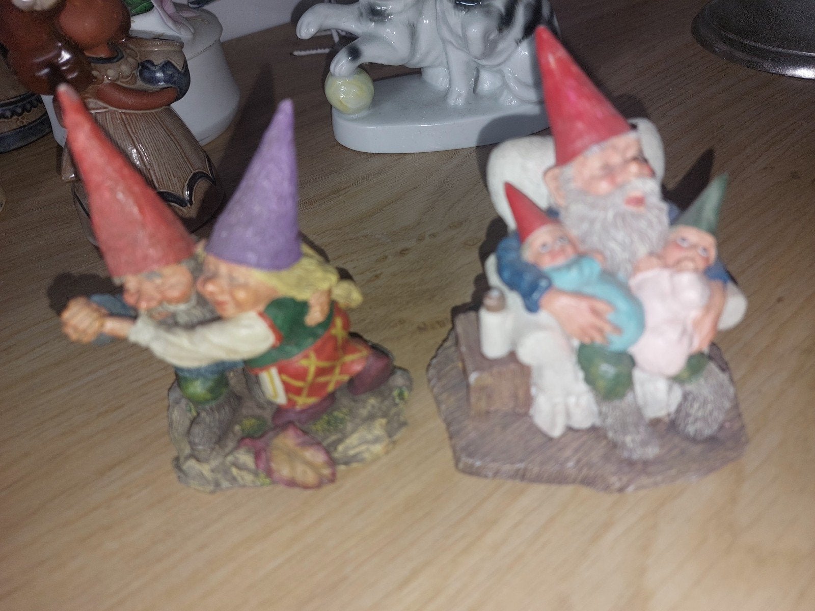 Set van 2 Egbert Classic Gnomes beeldjes, 2001, Verzamelen, Ophalen of Verzenden