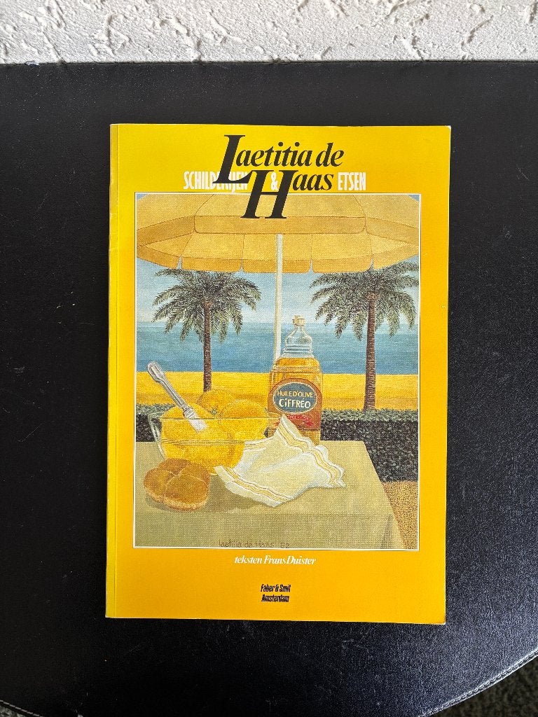 Laetitia de Haas, Schilderijen & etsen - 1983, Gelezen, Ophalen of Verzenden, Frans Duister, Schilder- en Tekenkunst