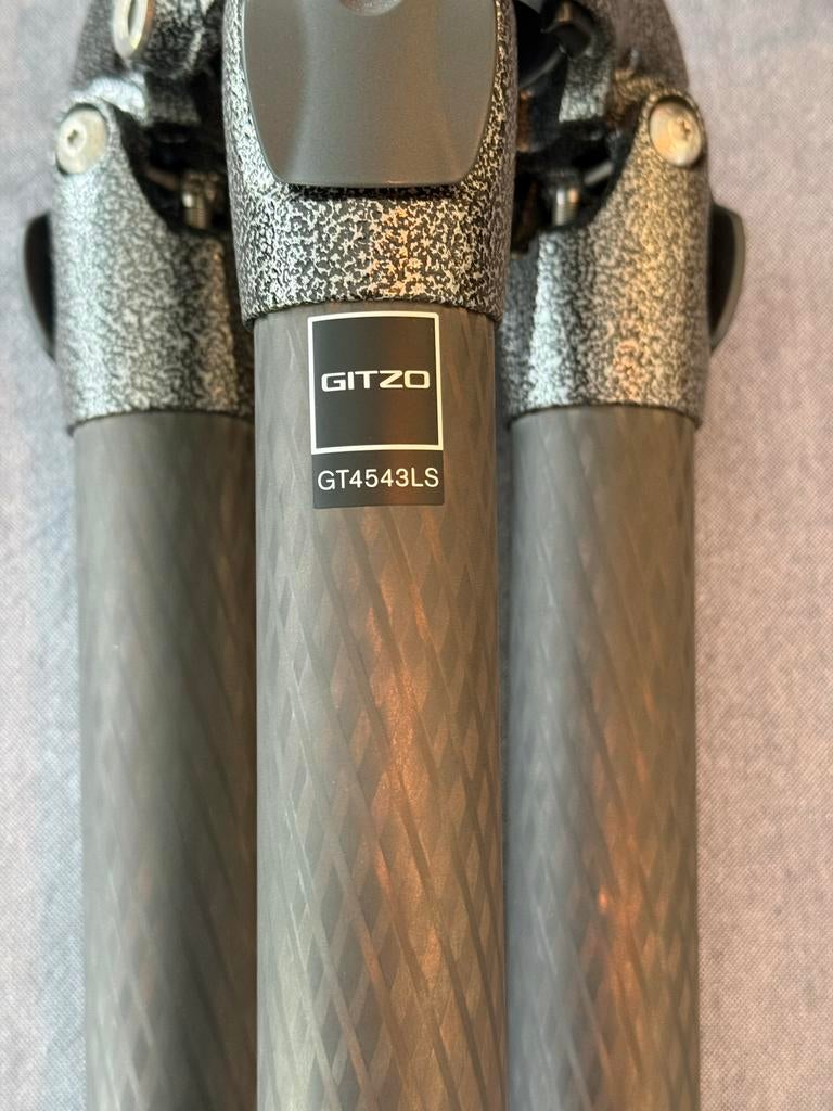 Gitzo GT4543LS Carbon eXact Statief met Draagtas, Ophalen, Zo goed als nieuw, 175 cm of meer, Driepoot