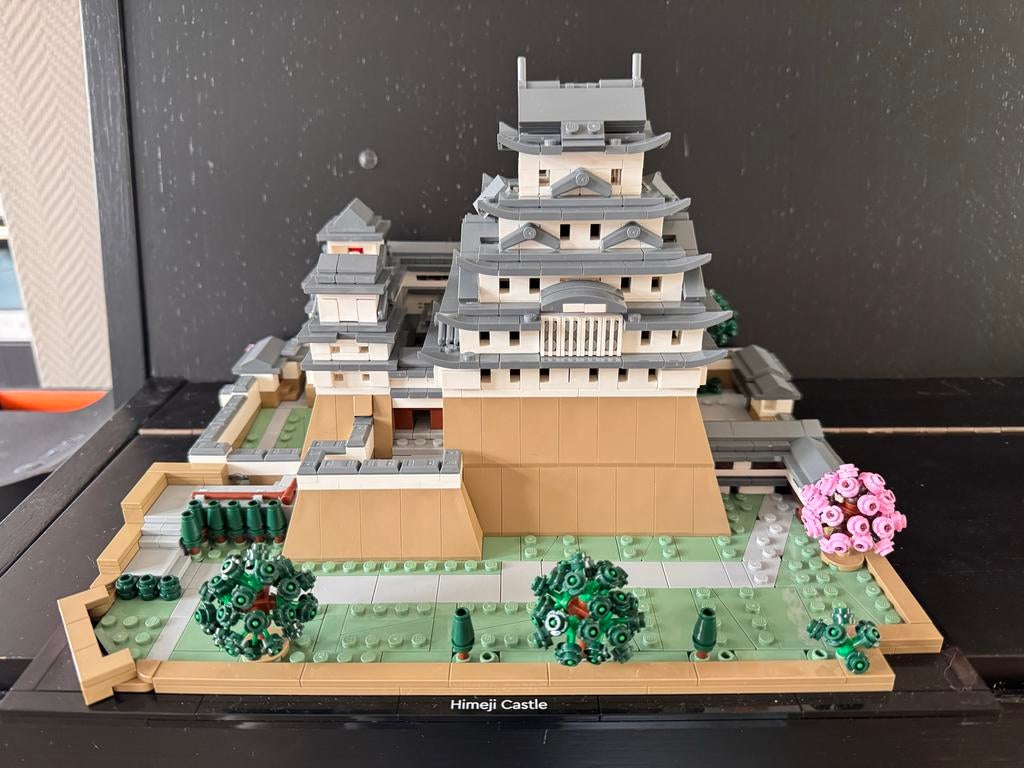 LEGO Architecture 21060 Himeji Kasteel - Compleet met instru, Ophalen of Verzenden, Zo goed als nieuw