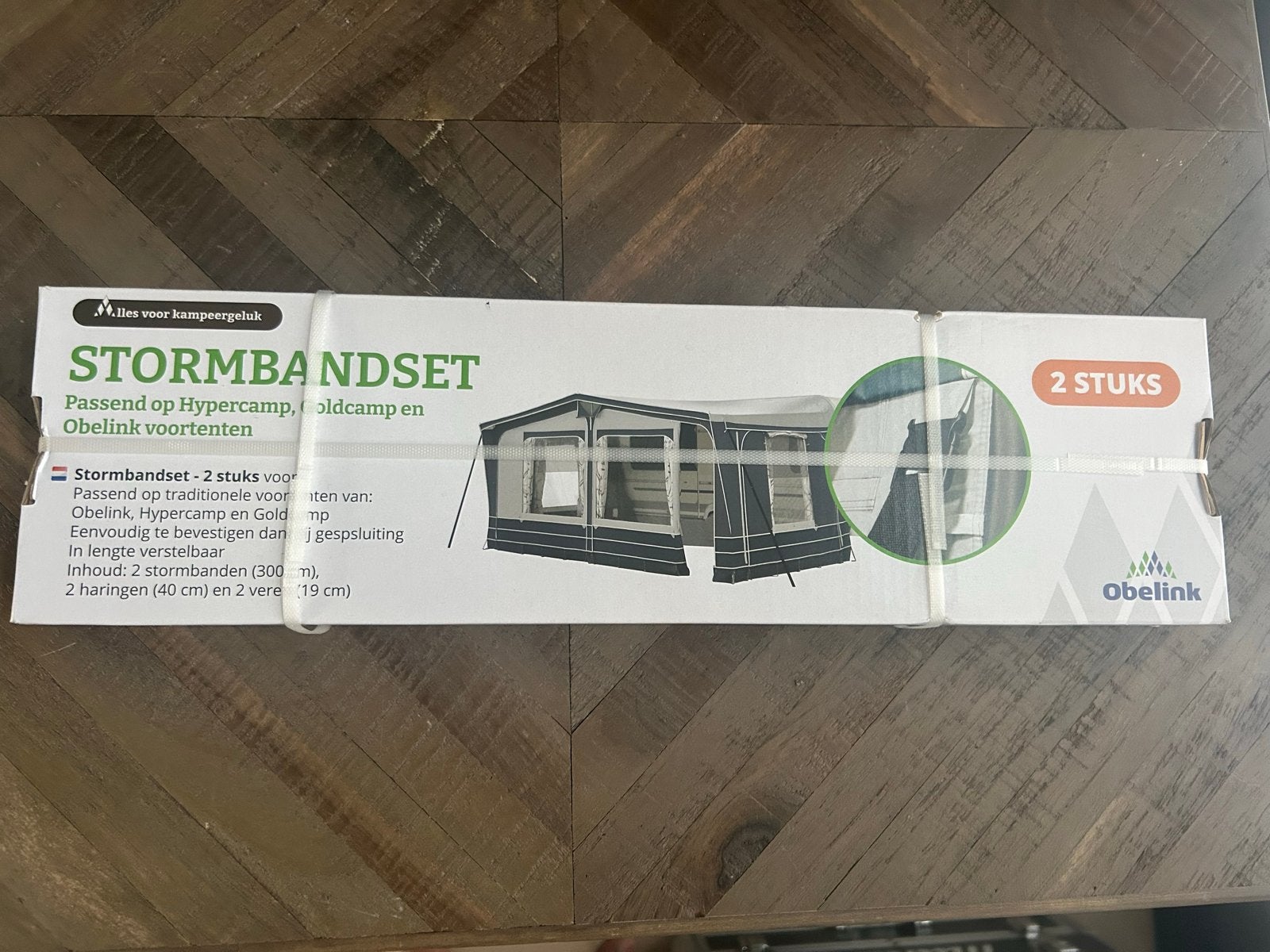 Obelink Stormbandset - 2 stuks voor voortenten, Ophalen, Nieuw