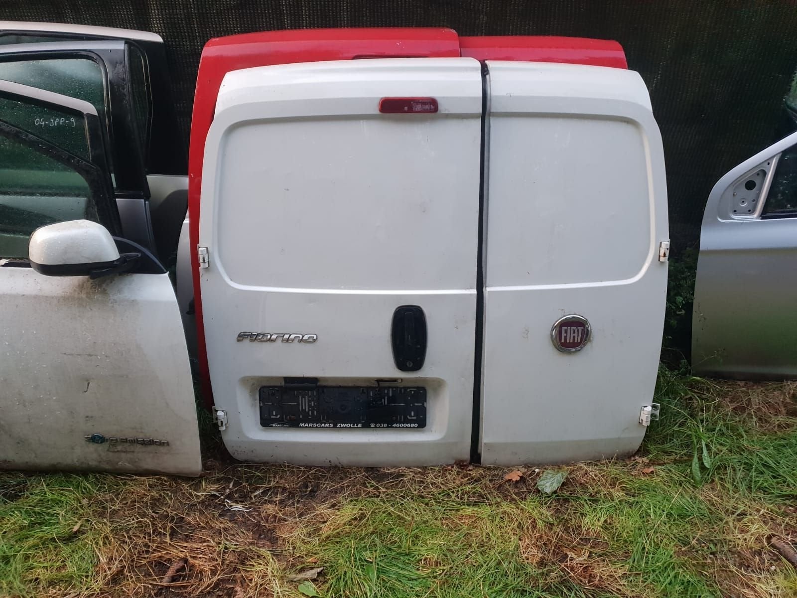 FIAT FIORINO ACHTER PORTIEREN  BJ 2007 TOT 2014, Gebruikt, -, Ophalen of Verzenden, Achter