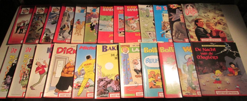 45 Prima Stripboeken - allerlei, Meerdere stripboeken, Ophalen of Verzenden, Zo goed als nieuw