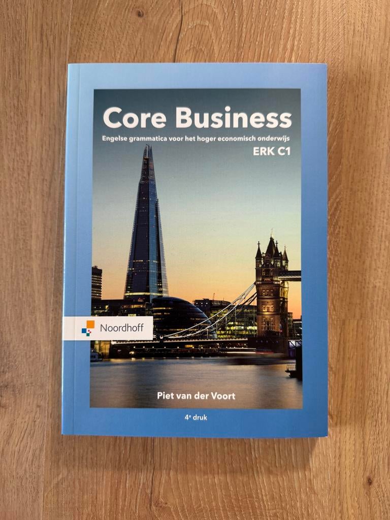 Core Business: Engelse grammatica voor hoger economisch onde, Ophalen of Verzenden, Gamma, Zo goed als nieuw, HBO