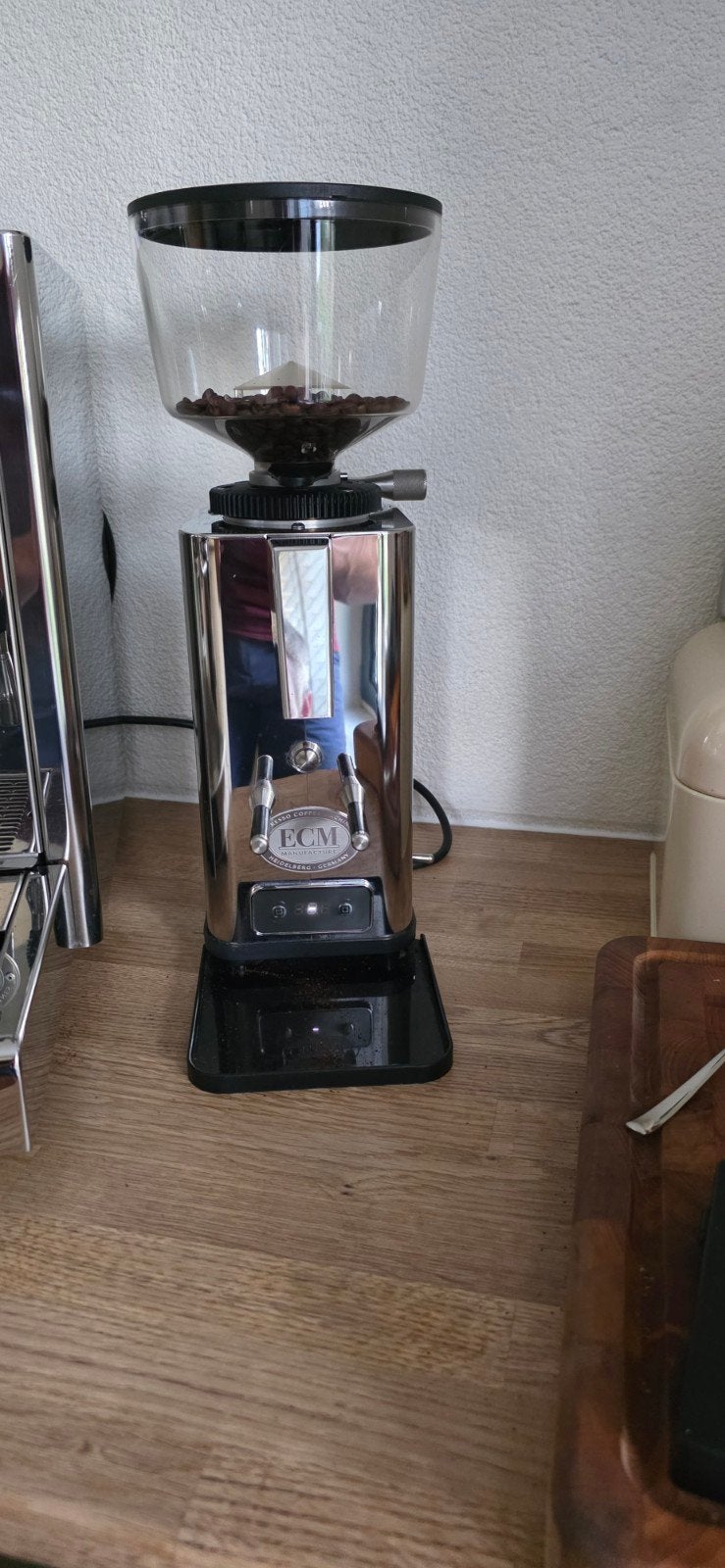 ECM Koffiemolen - Perfect voor verse koffiebonen, Overige modellen, 10 kopjes of meer, Zo goed als nieuw, Koffiebonen