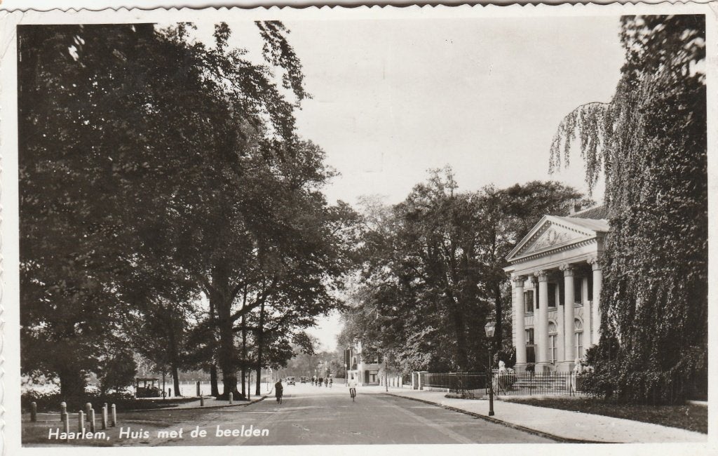 haarlem- huis met de beelden, Ophalen of Verzenden, Voor 1920, Noord-Holland