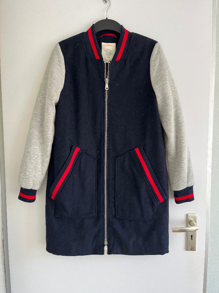 Wollen jasje met rits (Esprit) nieuw, Blauw, Nieuw, Ophalen of Verzenden, Jasje