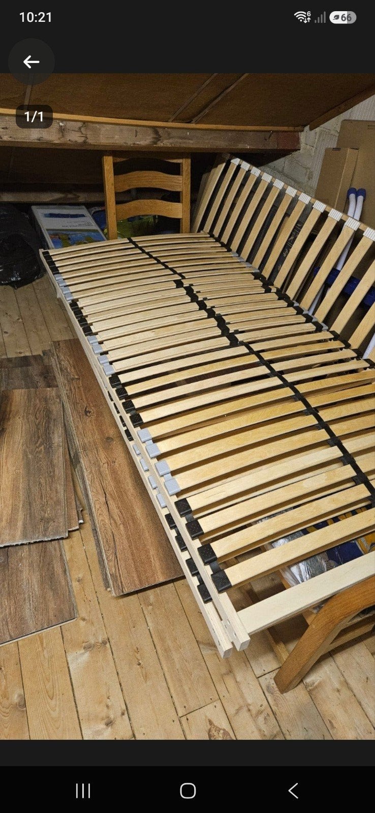 2x Lattenbodem 90x200 cm - Zo goed als nieuw, Ophalen, 90 cm, Zo goed als nieuw, 200 cm