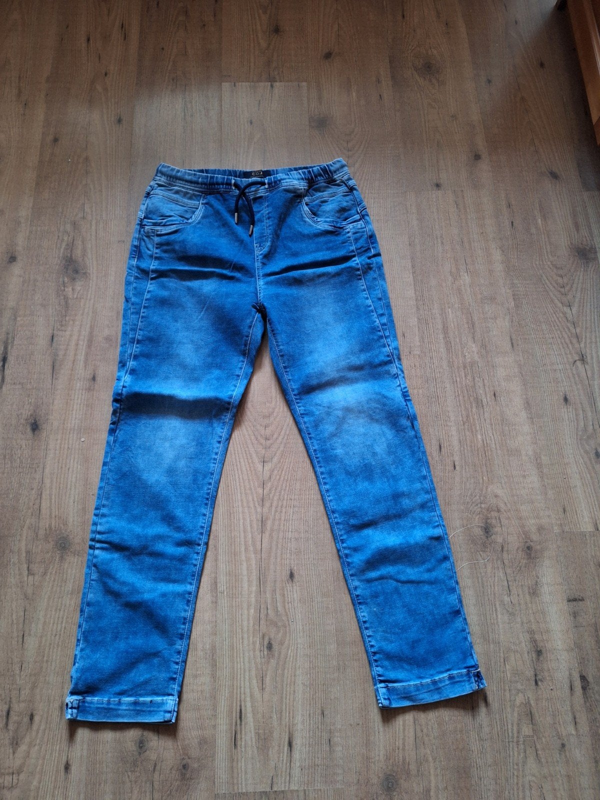 Tregging jeans L nieuw soepel en elastisch, Blauw, Coj, Nieuw, Ophalen of Verzenden