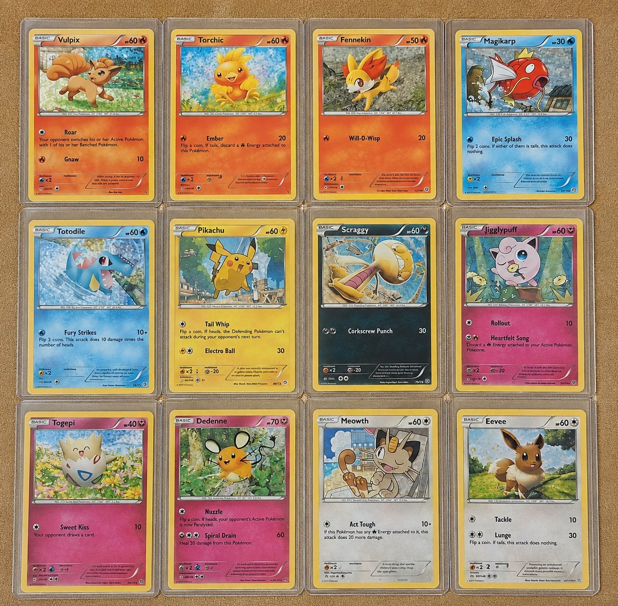Mcdonalds set pokemon compleet 2015 Exc+/NM, Ophalen of Verzenden, Zo goed als nieuw