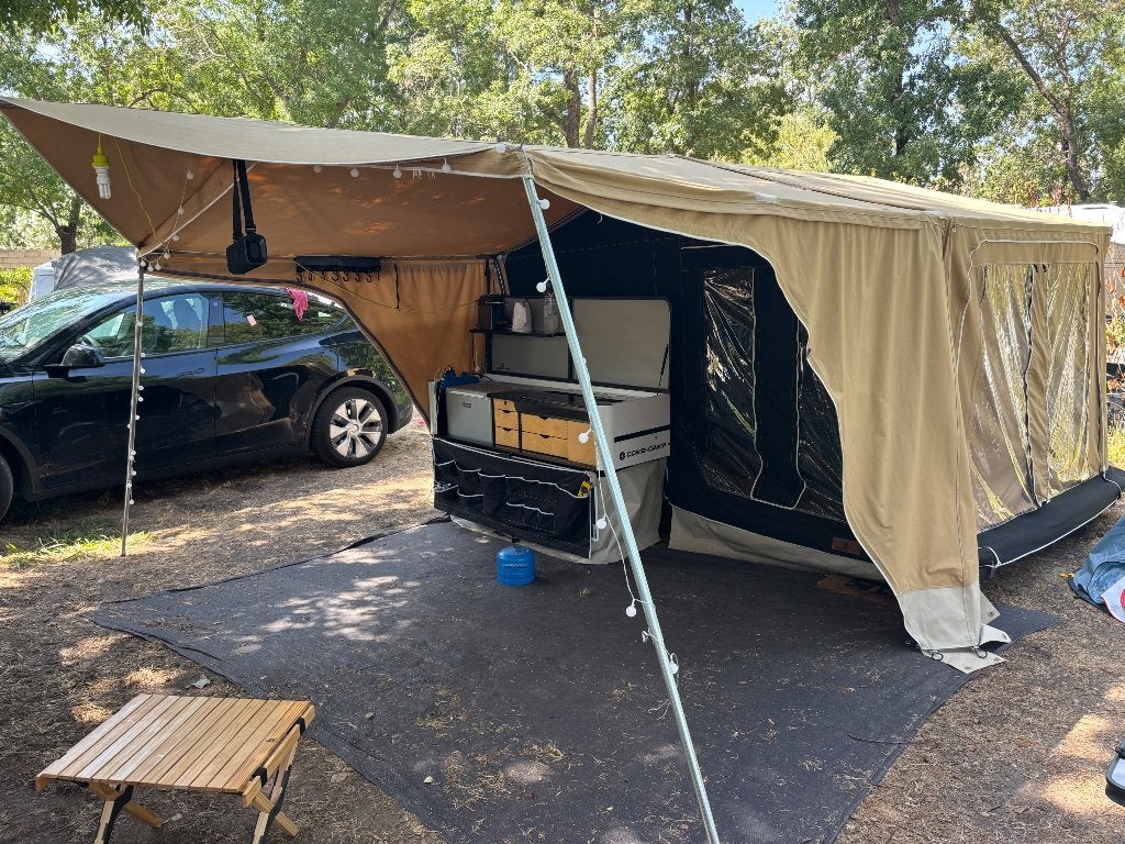Vouwwagen Combi-Camp Country Anniversary uit 2020, Ophalen, Combi-Camp, Beige, Aanwezig