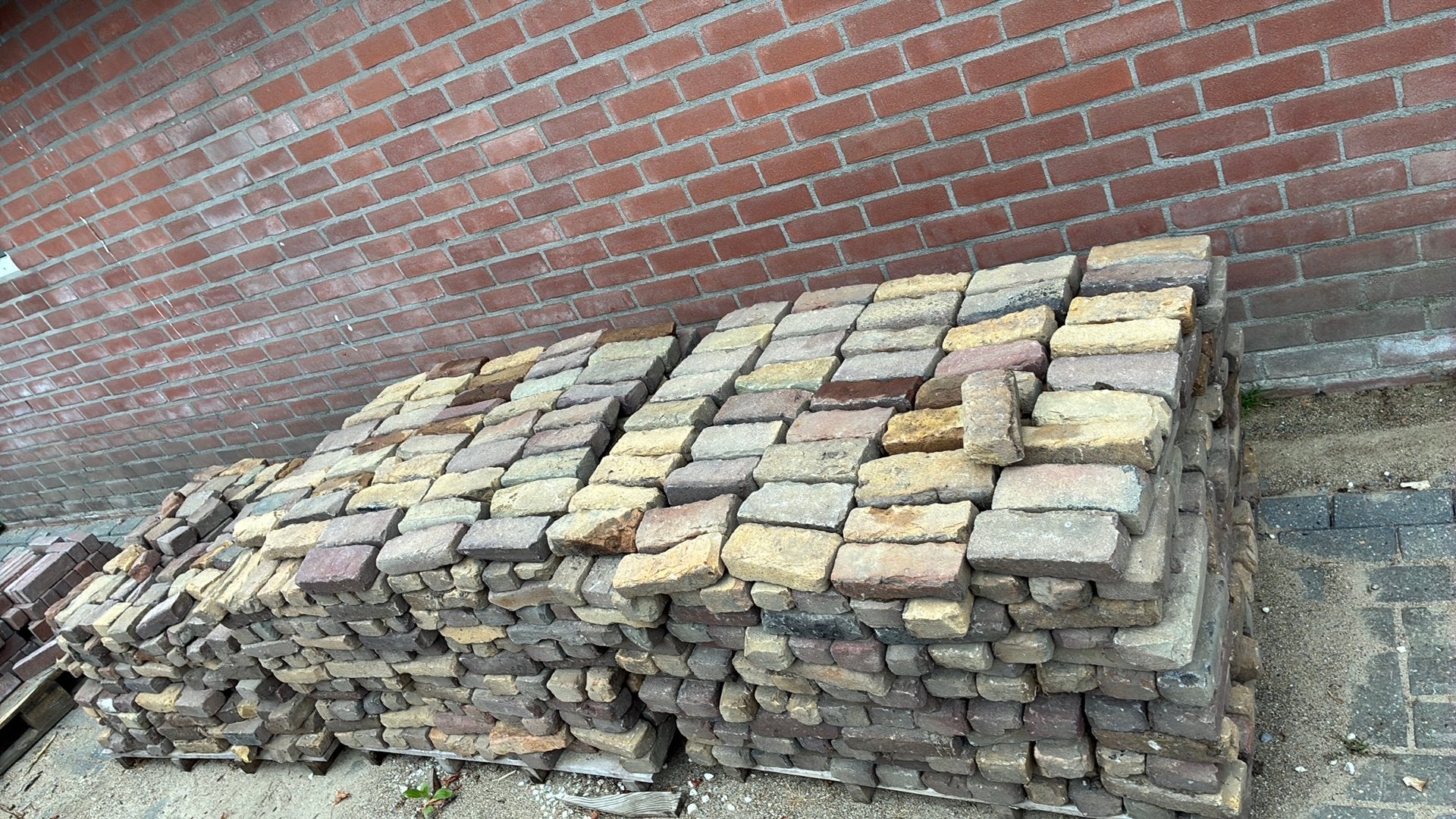 Oude waaltjes, Tuin en Terras, Tegels en Klinkers, Ophalen, Gebruikt, Klinkers, 10 m² of meer