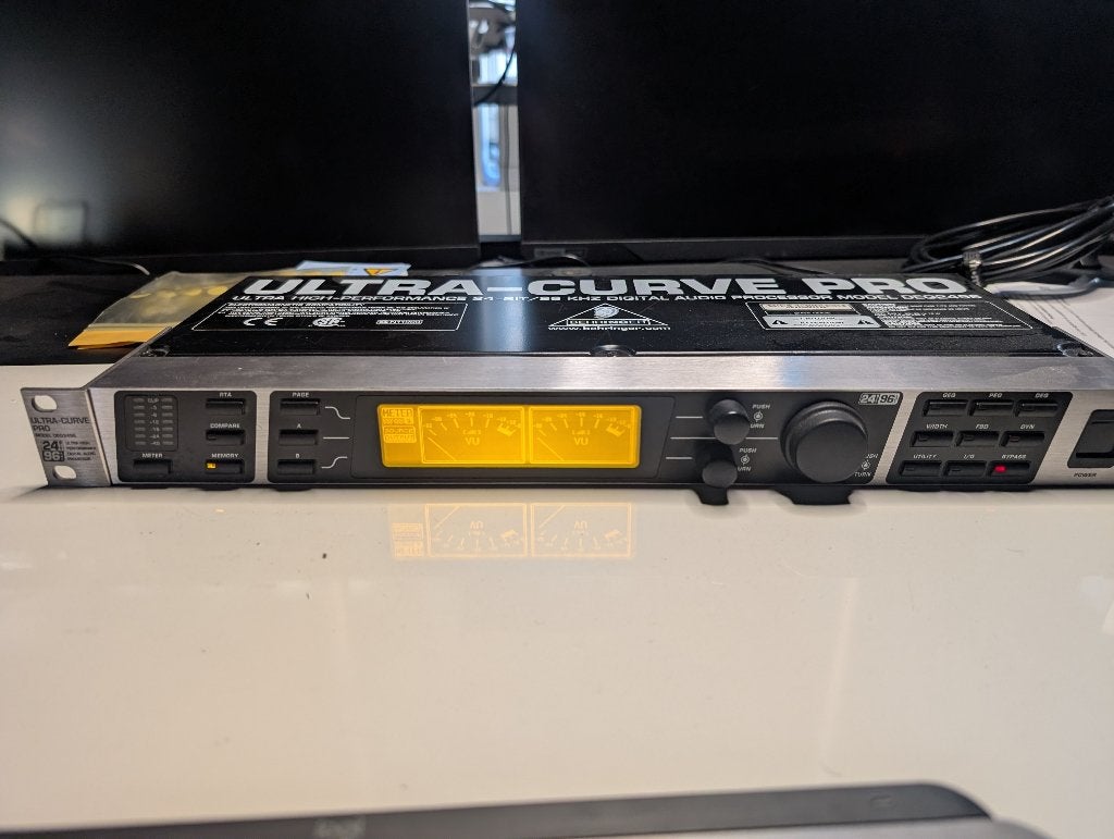 Behringer DEQ2496 + ECM8000 complete meetset, Ophalen of Verzenden, Gebruikt, Overige typen