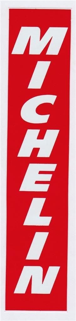 Michelin verticale sticker #53, Verzenden