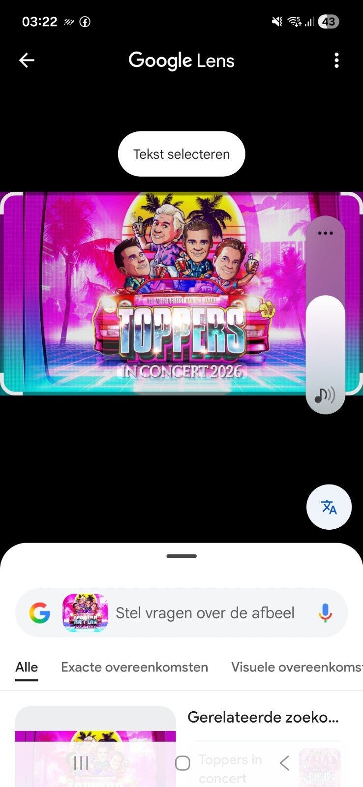 Concert toppers, Tickets en Kaartjes, Twee personen