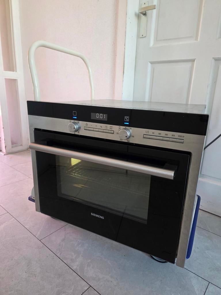 Siemens Inbouw Combi-Magnetron - 45x60 cm - Perfect Werkend, Combimagnetron, Gebruikt, Ophalen of Verzenden, Inbouw