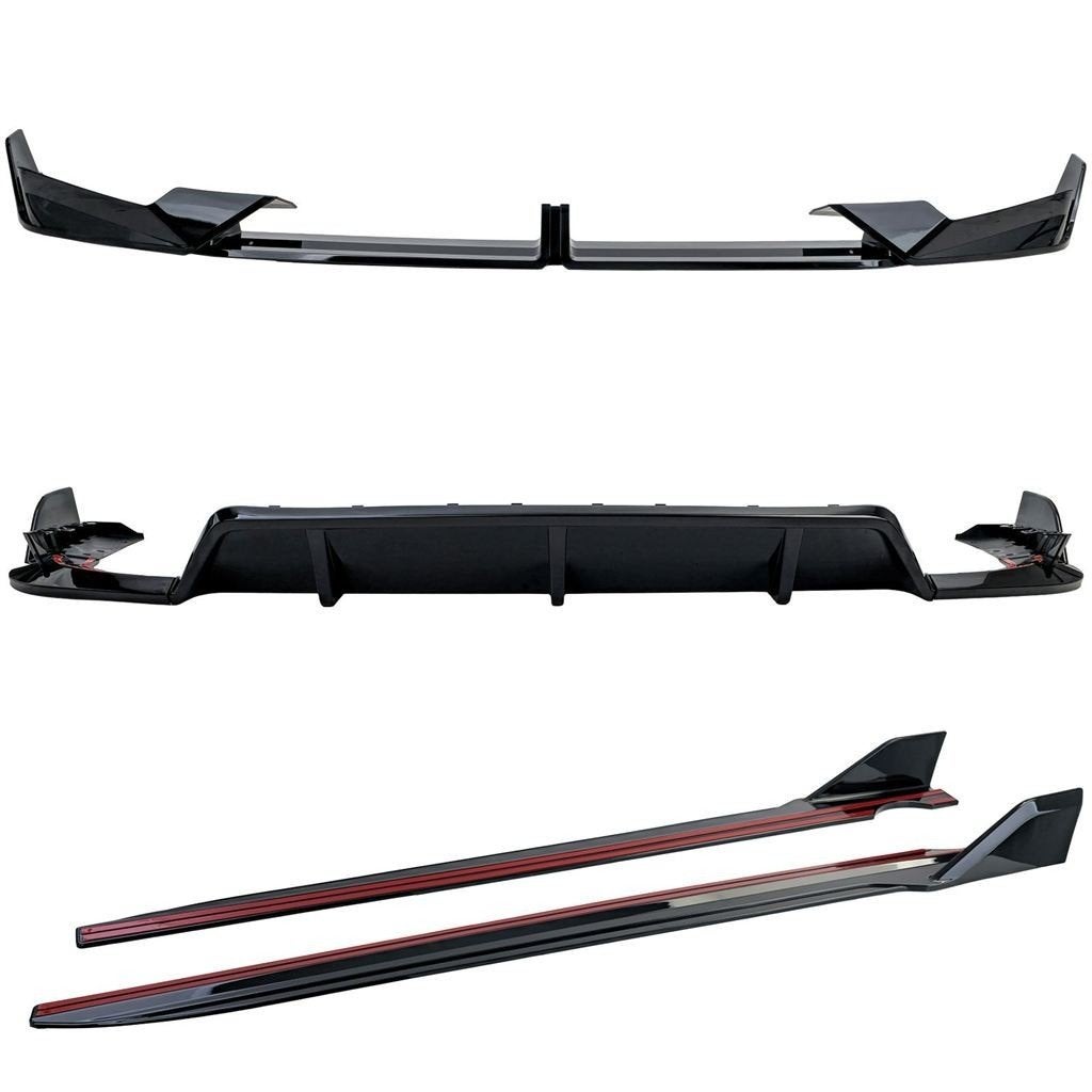 BMW X5 G05 M Pack Spoiler Side Skirts Diffuser Glans Zwart, Verzenden, Automotive Parts, A.parts@hotmail.nl, Trasmolenlaan 12 3447 GZ Woerden