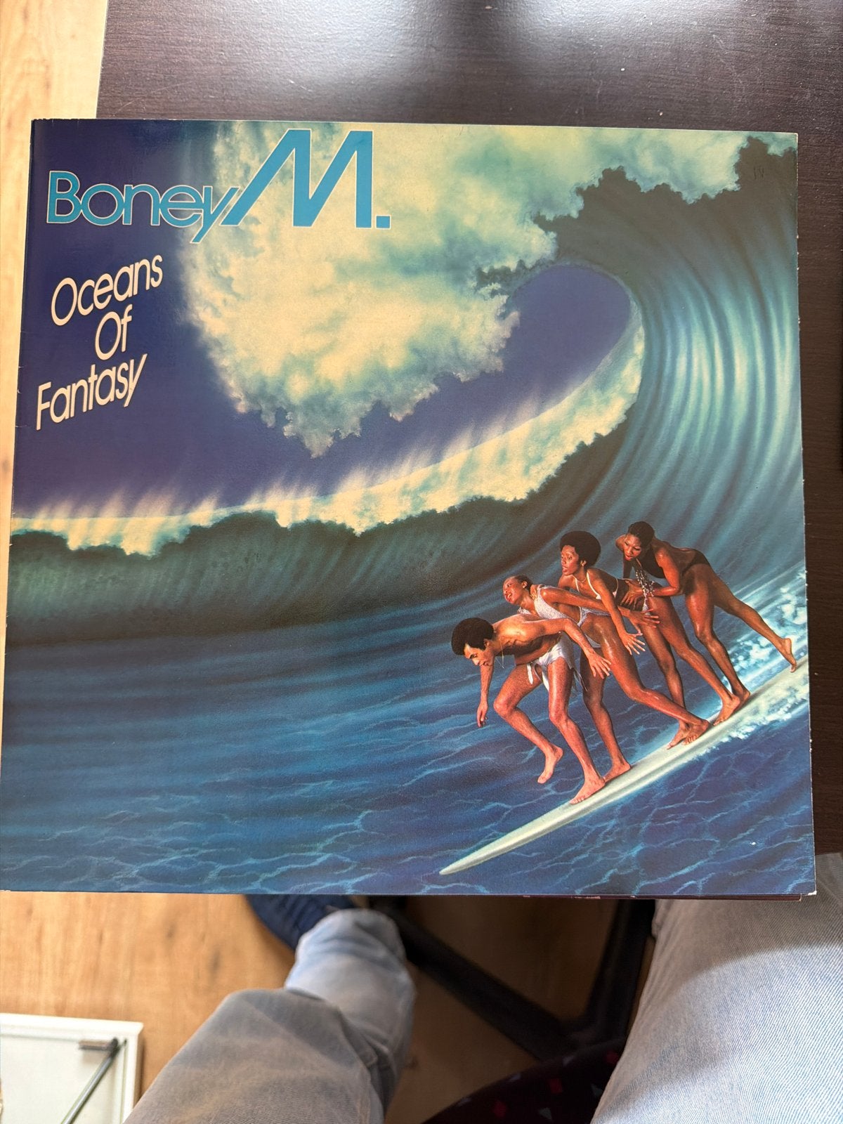 Boney M. - Oceans Of Fantasy LP (1979) klaphoes, Ophalen of Verzenden, Zo goed als nieuw, 12 inch