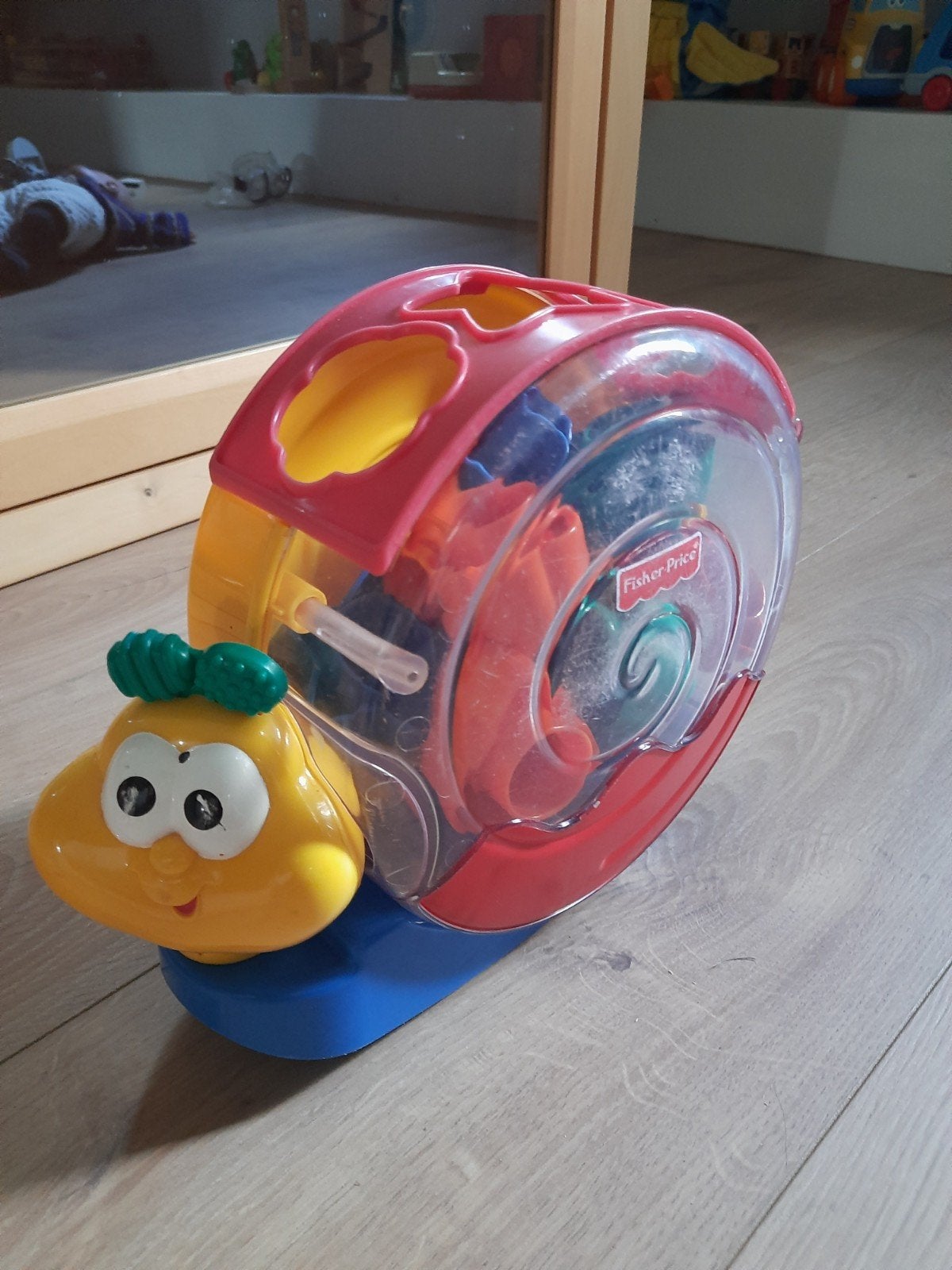 Fisher-Price Vormenstoof Slak met Blokken, Ophalen, Gebruikt, Speelset