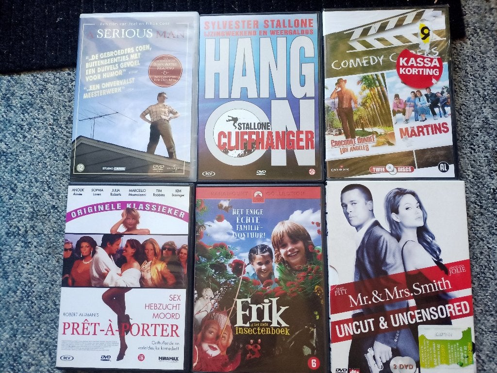 Diverse DVD's: nieuw binnengekomen vanaf ...., Alle leeftijden, Nederlands, Overige genres, Ophalen of Verzenden