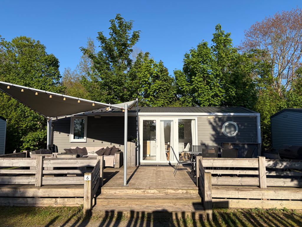 Luxe 6 persoons Chalet met terras/bbq ah Zuidlaardermeer, Tv, Chalet, Bungalow of Caravan, Eigenaar, 6 personen
