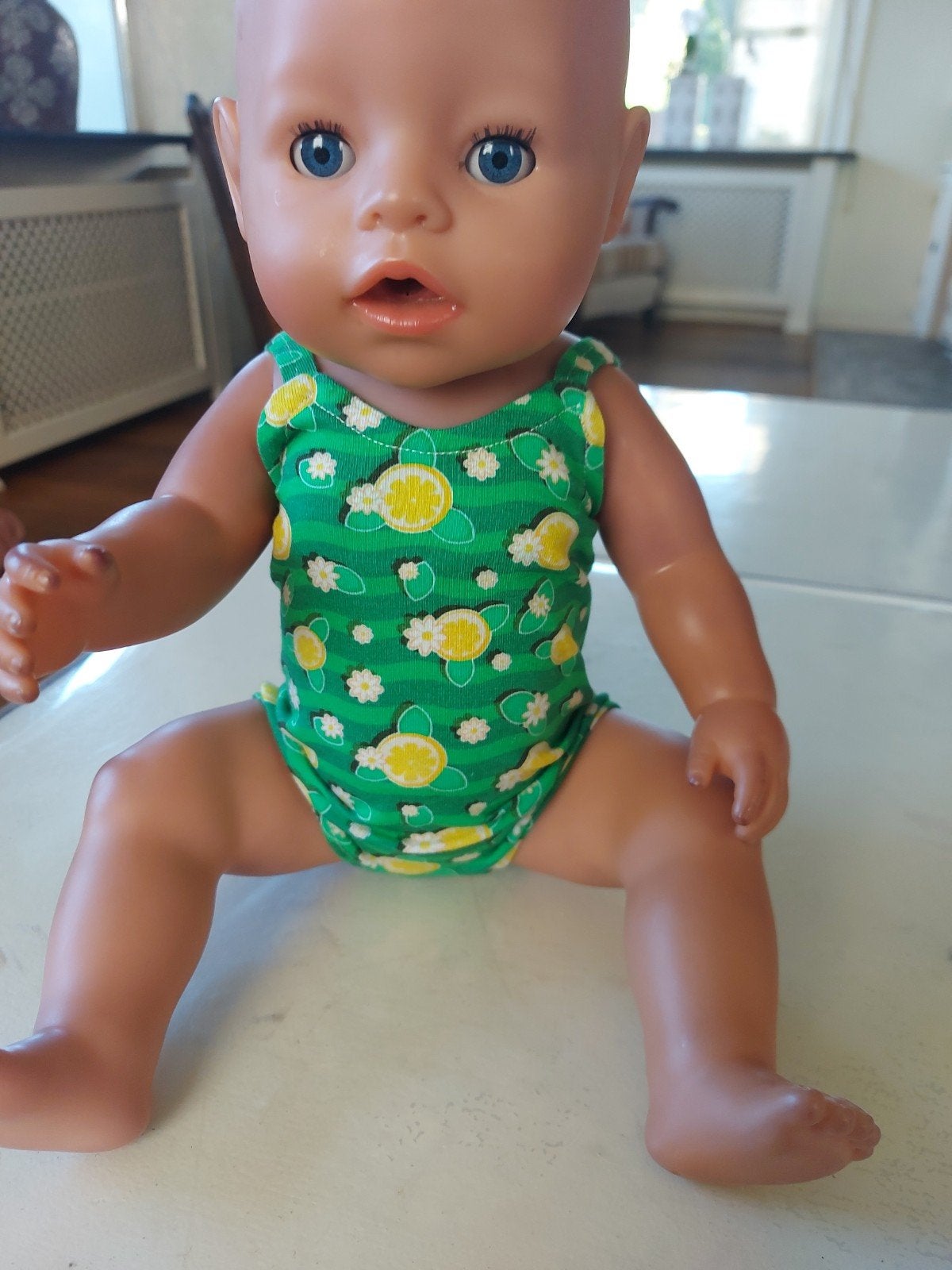 leuke romper baby born pop 43cm, Ophalen of Verzenden, Nieuw, Babypop