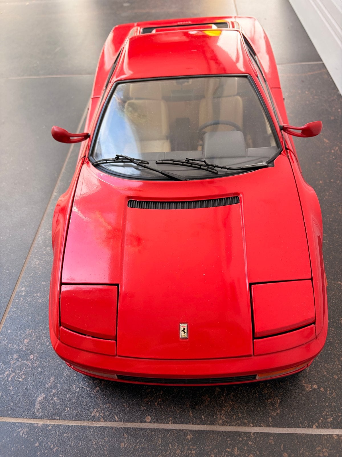 PoCher by Rivarossi Ferrari Testarossa Schaalmodel 1:8, Ophalen, Zo goed als nieuw, 1:5 t/m 1:8, Auto