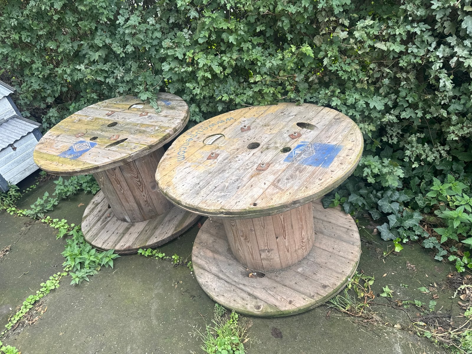 Houten kabelhaspel Eupen type 710 - Ø 100 cm, Ophalen of Verzenden