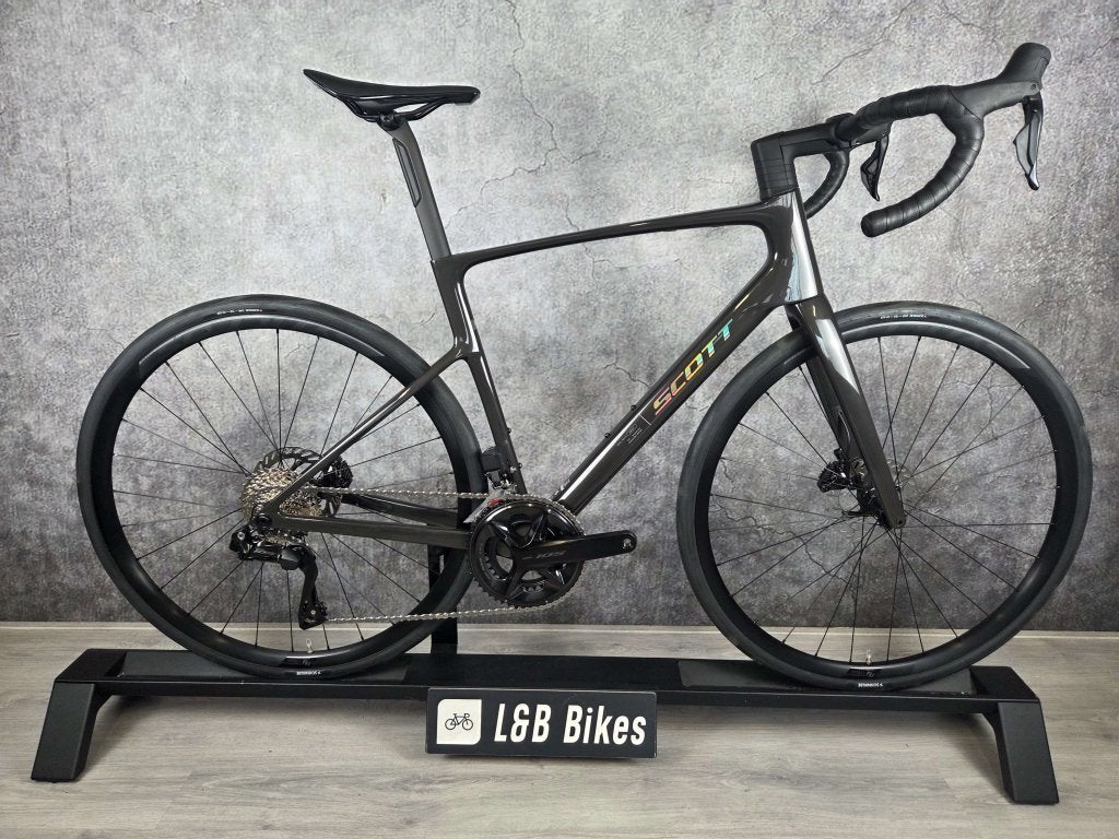Nieuw! Scott Addict 40 Shimano 105 Di2 2x12 Carbon Maat L