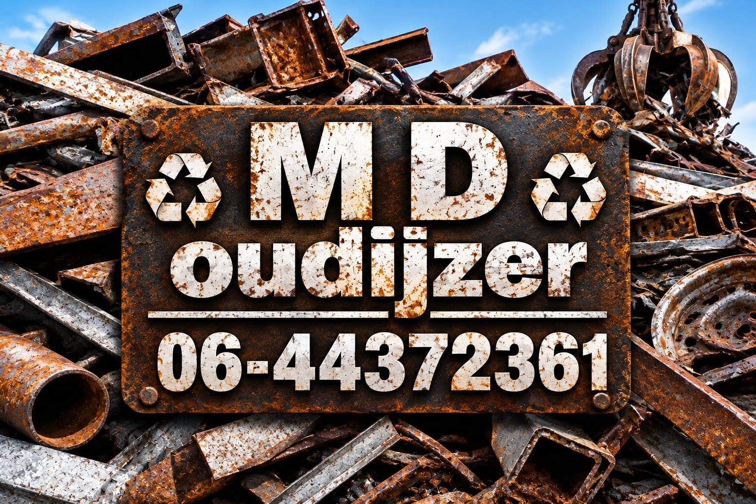 MD Oudijzer - Inkoop en Verkoop van Schroot, Ophalen