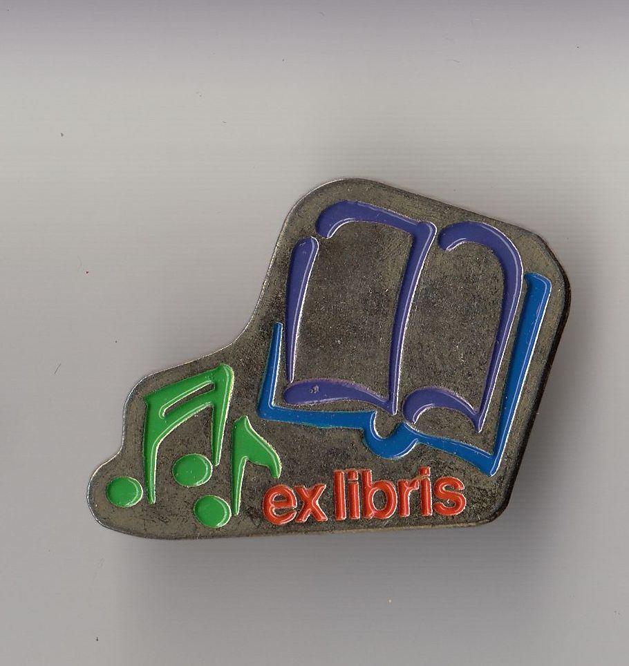 Ex Libris pin, Verzamelen, Gebruikt, Niet vindbaar, Niet vindbaar, Speldje of Pin