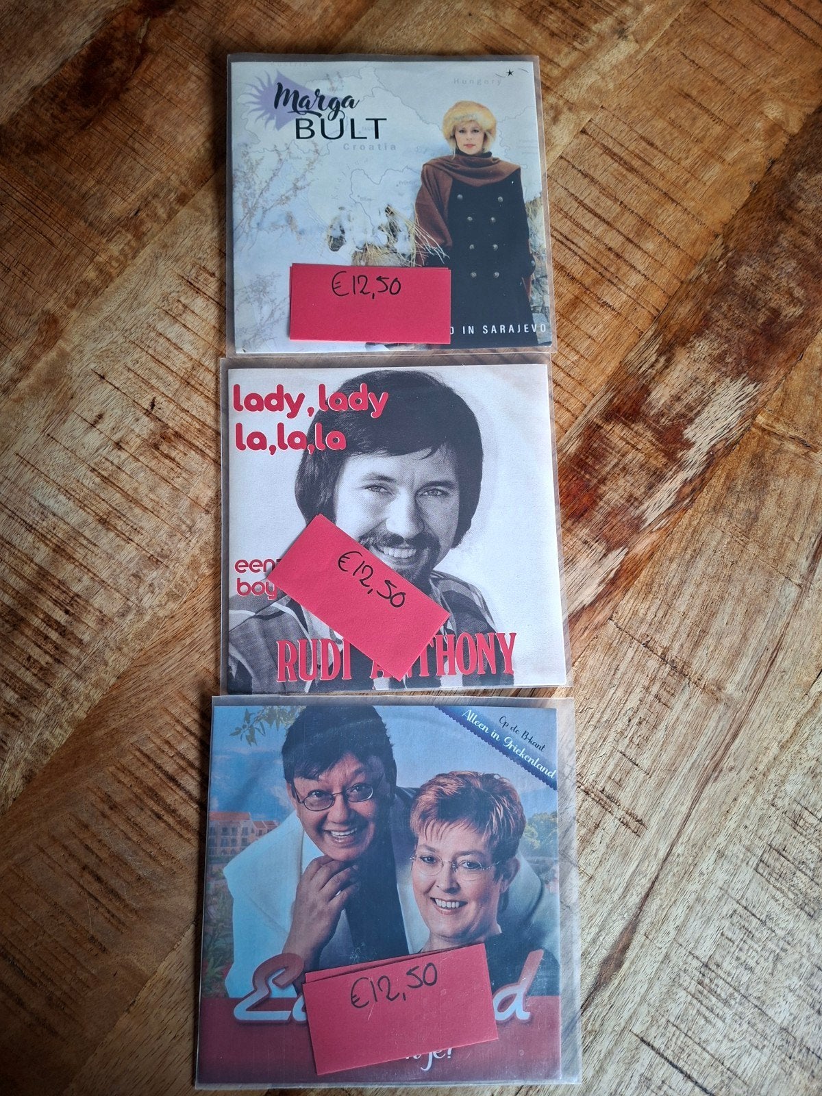 Singles Marga Bult, Rudi Anthony, en meer - per stuk, Ophalen of Verzenden, Nieuw in verpakking, Nederlandstalig